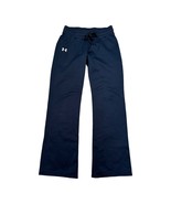 Under Armour Storm Semi-Fitted Black Sweatpants Small Petite Sm/P Track ... - $18.69