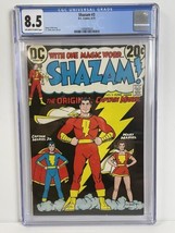 Shazam #3 CGC 8.5  DC Comics 1973 captain Marvel And Mary marvel - £54.54 GBP