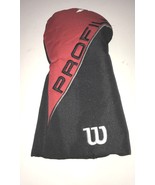Wilson Profile 1 Driver Headcover Red Black EUC - $14.10 CAD