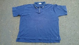 Mens Golf Shirt Polo Shirt Merona SZ 2XL Blue - $5.90