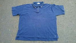 Mens Golf Shirt Polo Shirt Merona SZ 2XL Blue - £4.41 GBP