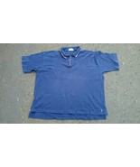Mens Golf Shirt Polo Shirt Merona SZ 2XL Blue - $5.90