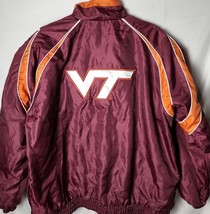 Virginia Tech VT college school Men XXL  Reversible Jacket winter  warm jacket - £39.81 GBP