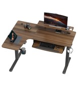 EUREKA ERGONOMIC L Shaped Standing Desk with Keyboard Tray, 61 Inch Elec... - £611.21 GBP