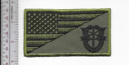 Green Beret US Army Vietnam era Special Forces Unit Crest acu Subdued - £7.97 GBP