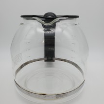 12 Cup Glass Replacement Pot Carafe for Mr. Coffee Maker Black Lid Handle - £7.55 GBP