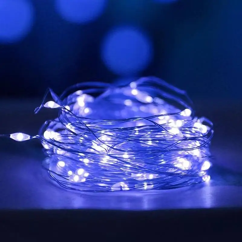 2Pcs Smart Flashing Decoration LED String Lights Christmas Wedding Party Restaur - £126.66 GBP