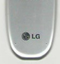 Genuine Lg VX3400 Battery Cover Door Silver Cdma Cell Phone Back Replacement Oem - $4.56