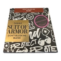 Teeez Cosmetics Suit Of Armor Don&#39;t Blush Me Mauve Blush New In Box Travel Size - £9.05 GBP