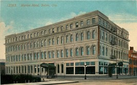 SALEM OREGON MARION HOTEL POSTCARD c1930s - $5.93