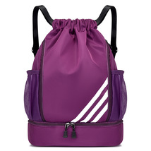 Waterproof and lightweight folding sports and fitness drawstring backpack - $49.00
