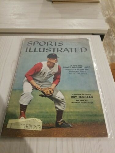 Vintage SPORTS ILLUSTRATED Magazine - September 9 1957 Roy McMillan - $8.90