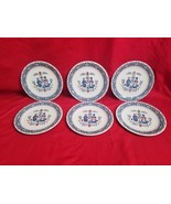 Johnson Brothers Old Granite Hearts Flowers Primitive Style diner plates... - £67.26 GBP