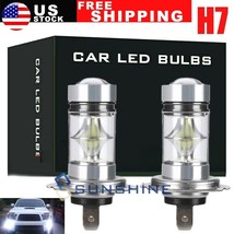 200W 30000Lm H7 Led Car Headlight Conversion Globes Canbus Bulbs Beam 60... - £19.73 GBP