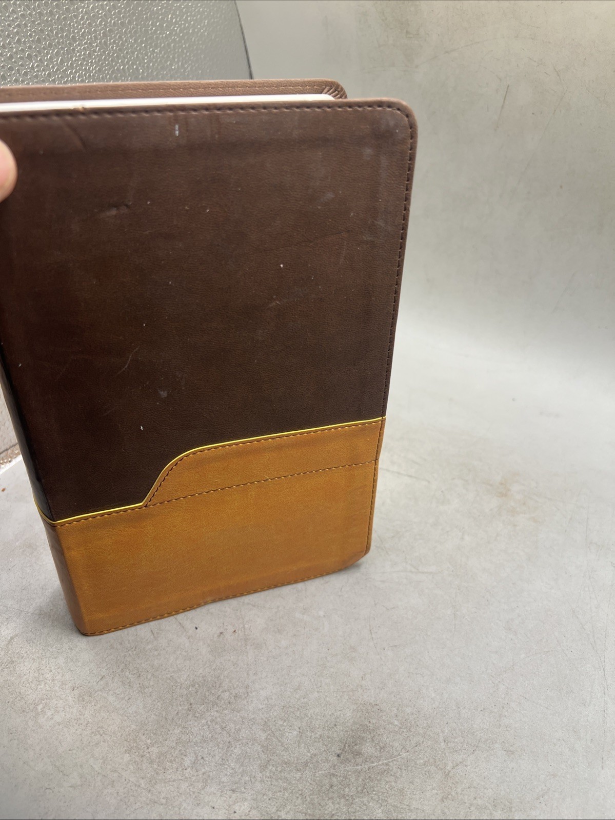 NIV Church  Holy Bible, Large Print By Zondervan 2011, Leather Back Item image 2