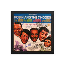 Rat Pack &quot;Robin And The 7 Hoods&quot; signed album Reprint - £59.31 GBP