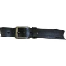 Men NORTH WOODS VALENTINI Leather Belt Casual Dress Pin Buckle NW31 Black New image 5