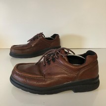 Red Wing Shoes Mens 9.5 D Brown Leather Casual Lace Up Stock No 8659 Pre-Owned - £34.43 GBP