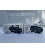 Vintage Lot-2 The Original Baby Boombox by Lifelong Portable AM/FM Radio... - $115.82