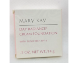 DAMAGED Mary Kay DAY RADIANCE Cream Foundation FAWN BEIGE #6301 New OLD ... - $35.00