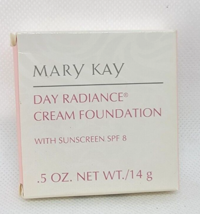 Damaged Mary Kay Day Radiance Cream Foundation Fawn Beige #6301 New Old Stock - $35.00