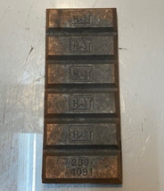 Caterpillar CAT 280-4091 Chocky Bars Block Assembly 9-1/2" x 4" - $70.49