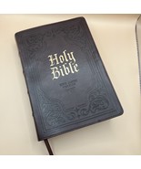 KJV Holy Bible King James Version Giant Print Dark Brown Thumb Index 2019 - $54.49 CAD