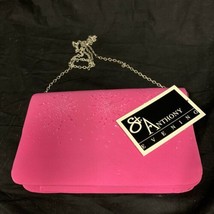 Rare Vintage St. Anthony Evening Collection Purse Pink Crossbody Beaded KG - £19.78 GBP