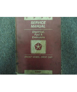 1990 Chrysler Front Wheel Drive FWD Electrical Fuel Emissions Service Ma... - $38.68 CAD