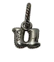 Brighton &quot;U&quot;  ABC Letter Charm Dangle Charm New - $14.84