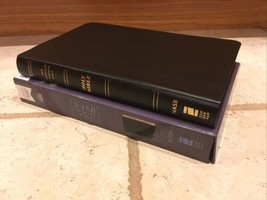 NASB bible | Red Letter |  Bonded Leather | NASB thinline bible | Black - £23.53 GBP