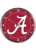 Alabama Crimson Tide Chrome Clock - NCAA - $578.70 MXN