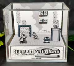 Super Mario Land - 3D Cube Handmade Diorama - Video Games - Shadowbox - £54.83 GBP