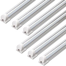 Barrina Led Shop Light, 40W 5000Lm 5000K, 4Ft Integrated Fixture, V, Pack Of 6 - $103.99