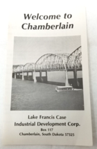 Lake Francis South Dakota Brochure Chamberlain Tour Offer 1975 - £11.96 GBP