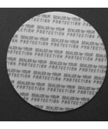 101mm  Pressure Sensitive Foam Liner Safety Tamper Seals for Jar Lid  100 - $27.91 CAD