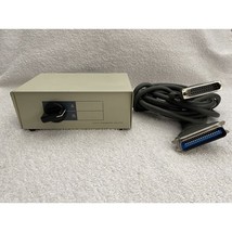 Vintage Parallel Port Data Transfer A/B Switch Box DB25 + Gender Changer... - $312.77 MXN