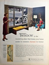 1960 TWINDOW - SUMMER - WARMER - WINTER - Home Repair - Vintage Print Ad! - $17.65 CAD