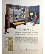 1960 TWINDOW - SUMMER - WARMER - WINTER - Home Repair - Vintage Print Ad! - $17.65 CAD