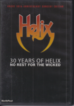 Helix - 30 Years of Helix No Rest for the Wicked Uncut Concert dvd heavy metal - £38.55 GBP