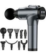 Massage Gun Handheld Deep Tissue Percussion Muscle Massager 30 Speed 9 H... - $409.44 MXN