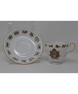 Signs of The Zodiac Regal Bone China Tea Cup & Saucer ~ Cancer June 22-July 23 - £26.73 GBP