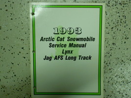 1993 Arctic Cat Lynx Jag AFS Long Track Service Shop Repair Manual OEM 2254-825 - £15.97 GBP