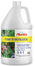 Alaska 100099249  Fish Organic Emulsion Fertilizer 1 gal. 25 sq. ft. - £47.61 GBP
