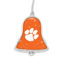 62008 Clemson Bell Christmas Ornament with Stars - £13.93 GBP