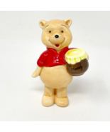Vintage Disney Japan Winnie The Pooh  Figurine Mini Collectible Pooh Bea... - $303.69 MXN