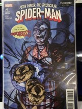 Peter Parker Spectacular Spider-Man Comic 4 Cover B Aunt May Venomized V... - £6.71 GBP