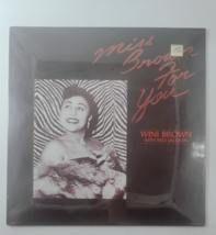 Vinyl Miss Brown For You Wini Brown w/ Milt Jackson SJL 1163 [LP VINYL N... - $19.95