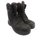 Helly Hansen Men&#39;s 8&quot; High Abrasion ATCP Work Boots HHF212005 Black Size... - $56.99
