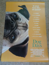 DOG DAYS - MOVIE POSTER -YELLOW - IS YOUR LOVE LIFE ON PAWS? - $21.00